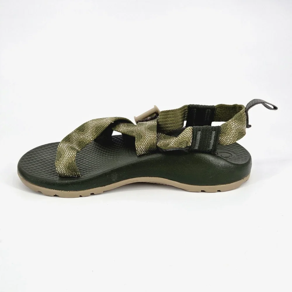 Chaco Z/1 Ecotread Avocado Green Athletic Hiking Strappy Sandals Kids Youth Sz 1